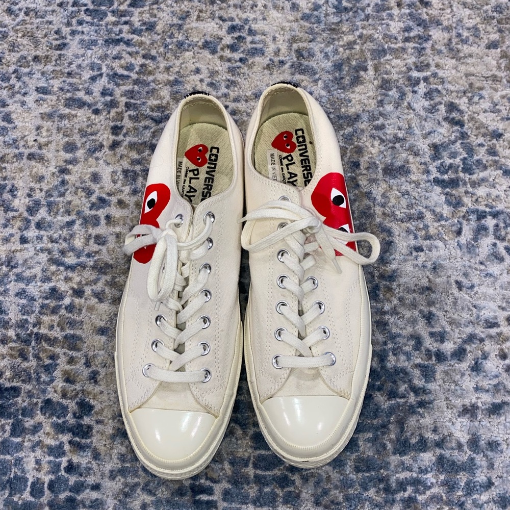 comme des garcons converse. Worn a couple of times. No box